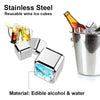 Stainless Steel Whisky Ice Cubes Stone